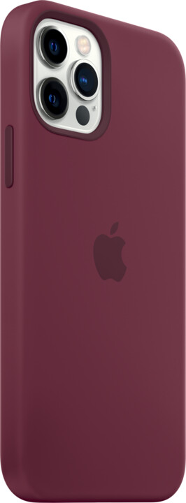 Apple silikonový kryt s MagSafe pro iPhone 12/12 Pro, vínová_909053602