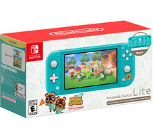 Nintendo Switch Lite, tyrkysová + Animal Crossing: New Horizons_2118704160