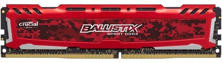 Crucial Ballistix Sport LT Red 4GB DDR4 2400_1418635996