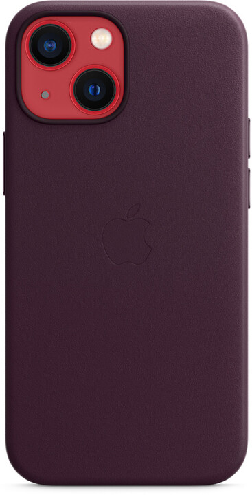 Apple kožený kryt s MagSafe pro iPhone 13 mini, tmavě višňová_961588569