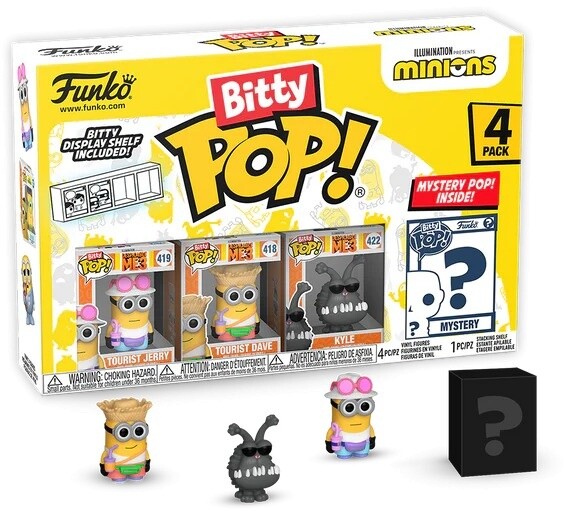 Figurka Funko Bitty POP! Minions - Series 4, 4-pack_502999062