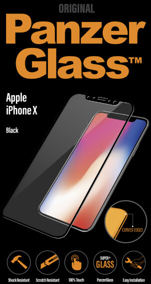 PanzerGlass Premium pro Apple iPhone X / XS, černé_1740698507