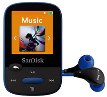 SanDisk Sansa Clip Sports 8GB, modrá_1230783462