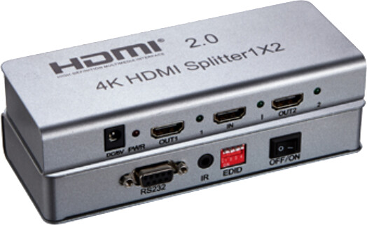 PremiumCord HDMI 2.0 splitter 1-2 porty, 4K x 2K/60Hz, FULL HD, 3D_1818781771
