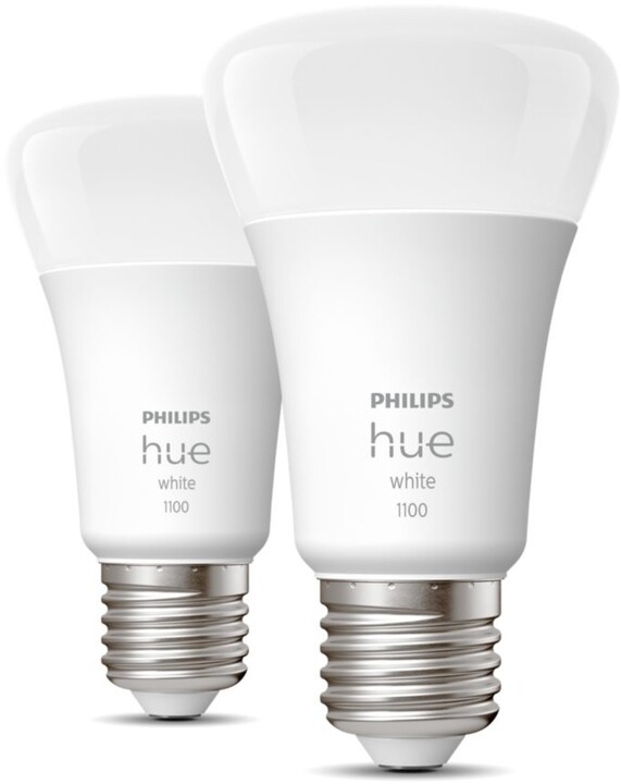 Philips Hue White 9.5W 1100lm E27 2ks_456652050