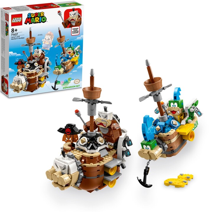 LEGO® Super Mario™71427 Vzducholodě Larryho a Mortona – rozšiřující set_770925837