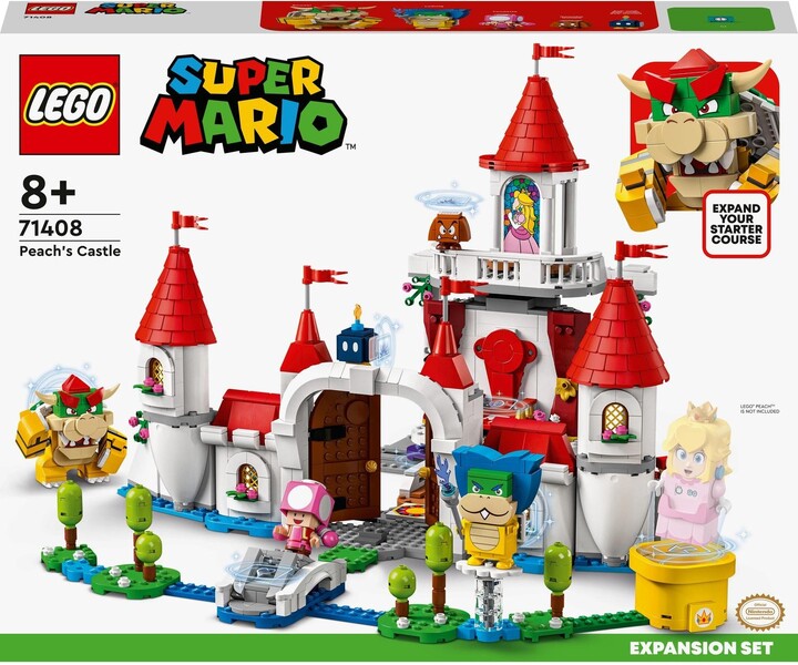 LEGO® Super Mario™ 71408 Hrad Peach – rozšiřující set_1997424280