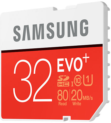 Samsung SDHC EVO+ 32GB UHS-I_1198821699