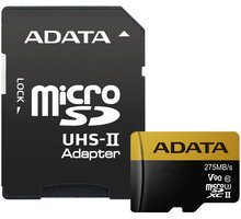 ADATA Micro SDXC Premier One 64GB UHS-II U3 + SD adaptér O2 TV HBO a Sport Pack na dva měsíce