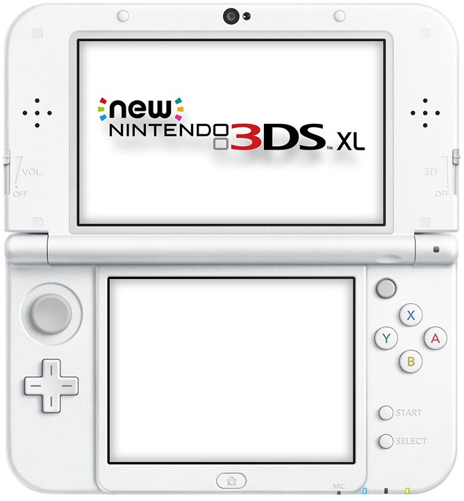 Nintendo New 3DS XL, Pearl White_788219200