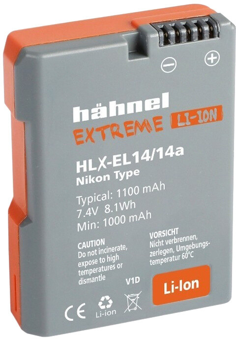 Hähnel baterie pro Extreme Nikon HLX-EL14_1456578952