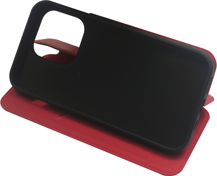 RhinoTech flipové pouzdro Eco Case pro Apple iPhone 14, červená_1823070518