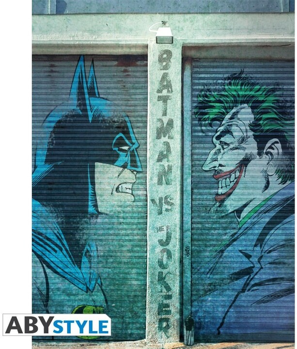 Obraz DC Comics - Batman vs. Joker, plátno, (30x40)_1198804990