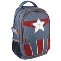 Batoh Avangers - Captain America, modro šedý s hvězdou_79904257