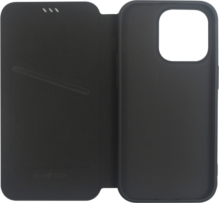 RhinoTech flipové pouzdro Eco Case pro Apple iPhone 14 Pro Max, černá_1122878953