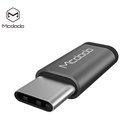 Mcdodo redukce z microUSB na USB-C (11x25x5 mm), stříbrná