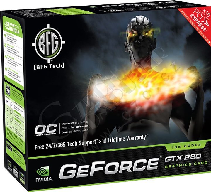 BFG GeForce GTX 280 OC 1GB, PCI-E_1650700137