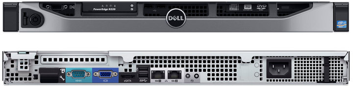 Dell PowerEdge R220, G1820/4GB/2x500GB/H310/1U_466634005
