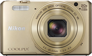Nikon Coolpix S7000, zlatá + 8GB SD + pouzdro_1196901082