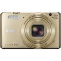 Nikon Coolpix S7000, zlatá + 8GB SD + pouzdro_1196901082