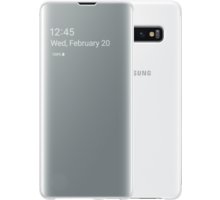 Samsung Clear View flipové pouzdro pro Samsung G973 Galaxy S10, bílá_442907594