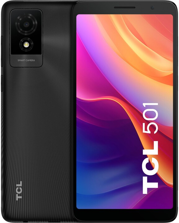 TCL 501, 2GB/32GB, Prime Black_1677837676