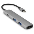 EPICO Hub 4K HDMI s rozhraním USB-C pro notebooky a tablety - vesmírně šedá_620251836