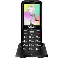 Evolveo EasyPhone XO s nabíjecím stojánkem, černá SGM EP-630-XOB