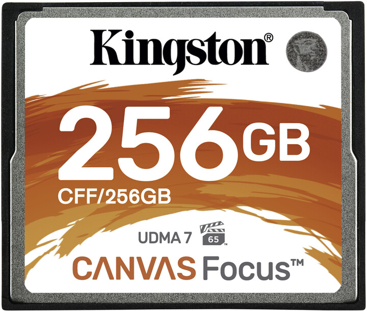 Kingston CompactFlash Canvas Focus 256GB 150MB/s_783350395