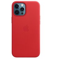 Apple kožený kryt s MagSafe pro iPhone 12 Pro Max, (PRODUCT)RED - červená_1713375230