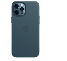 Apple kožený kryt s MagSafe pro iPhone 12 Pro Max, modrá_11958453