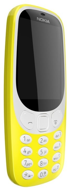 Nokia 3310, Single Sim, žlutá