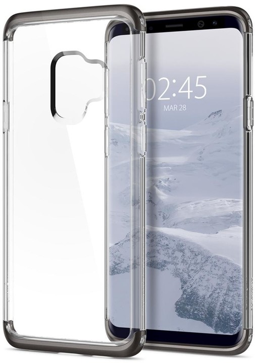 Spigen Neo Hybrid Crystal pro Samsung Galaxy S9, gunmetal_518868863