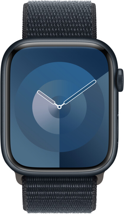Apple Watch Series 9, 45mm, Midnight, Midnight Sport Loop_949116630