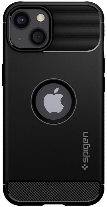Spigen ochranný kryt Rugged Armor pro Apple iPhone 13, černá_1275023363