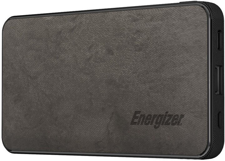 Energizer powerbanka, USB-C, 10000mAh, 5V, 3A, šedá_1387686349