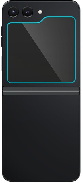 Spigen ochranné sklo tR EZ Fit Cover pro Samsung Galaxy Z Flip5, 2ks_243562292