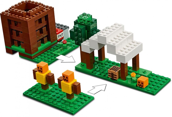 LEGO® Minecraft® 21159 Základna Pillagerů, 303 dílků_366761488