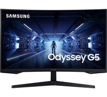 Samsung Odyssey G5 - LED monitor 32" Poukaz 200 Kč na nákup na Mall.cz + O2 TV HBO a Sport Pack na dva měsíce