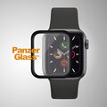 PanzerGlass ochranné sklo SmartWatch pro Apple Watch 4/5/6/SE, antibakteriální, 40 mm, černá_1597148051