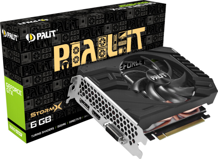 PALiT GeForce GTX 1660 Super StormX, 6GB GDDR6_922207340