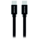 SWISSTEN datový kabel USB-C - USB-C, opletený, 1.2m, černá
