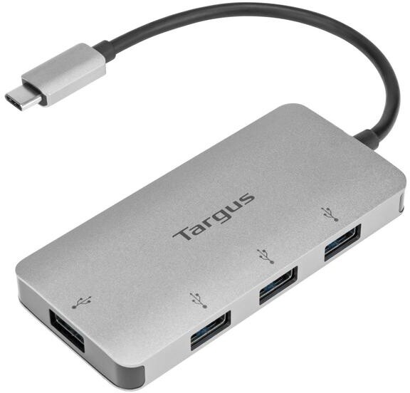 Targus hub USB-C - 4x USB 3.0, stříbrná_641048489