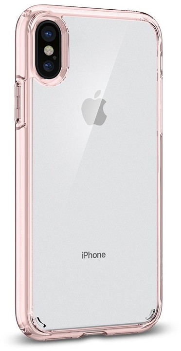Spigen Ultra Hybrid iPhone X, rose crystal_370977172
