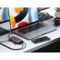 Satechi Aluminium USB-C Multiport MX Adapter, Dual 4K HDMI, USB-C PD 100W, Ethernet, USB-C 5Gbps,_955900644