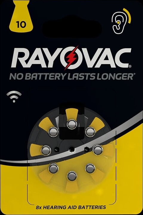 VARTA Rayovac HAB10 baterie do naslouchadel, 8ks_517020944