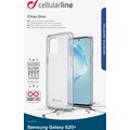 Cellularline zadní kryt s ochranným rámečkem CLEAR DUO pro Samsung Galaxy S20+, čirá_275431658