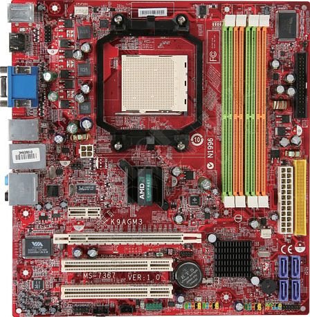 MicroStar K9AGM3-FIH - AMD 690G_371170305