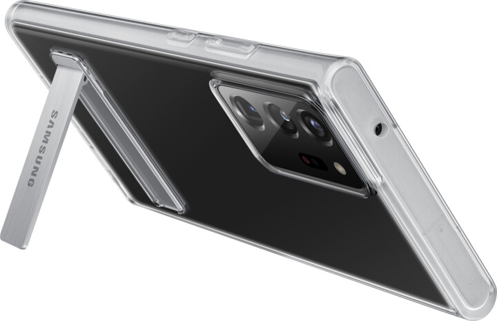 Samsung ochranný kryt Clear Cover pro Samsung Galaxy Note20 Ultra se stojánkem, transparentní_228850883