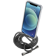 Cellularline zadní kryt s černou šňůrkou na krk pro Apple iPhone 12 Mini, transparentní_256683580